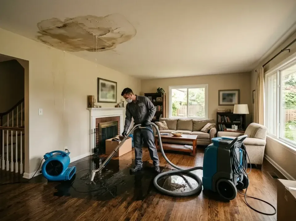 attic-pipe-burst-ceiling-drip-008 — frequently asked questions, Water Damage Restoration & Carpet Care in Oakland, FL